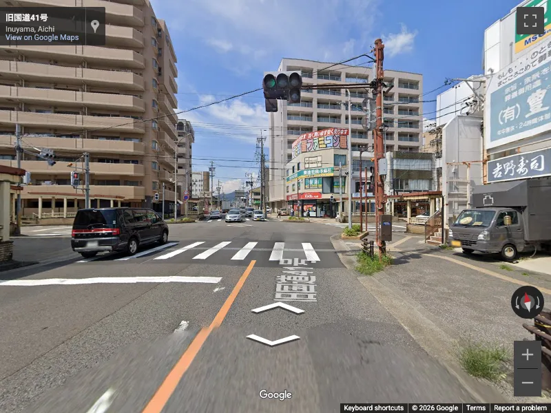 犬山市役所から 2